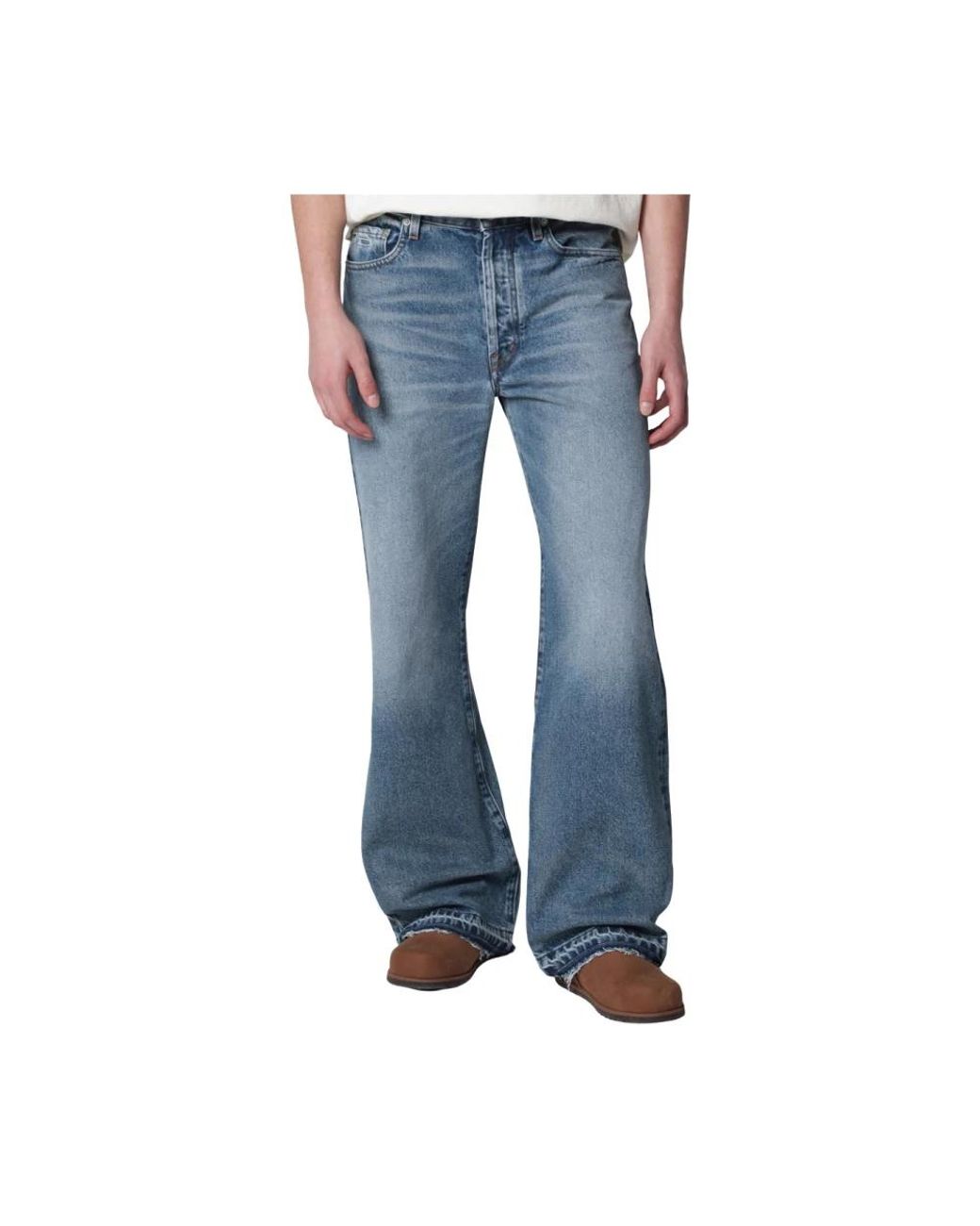 GALLERY DEPT. Blue Wide Jeans for men