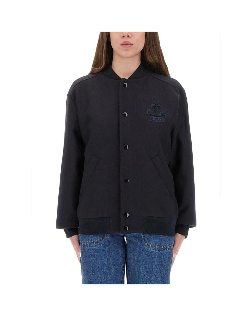 Bomber Jackets A.P.C. en coloris Black