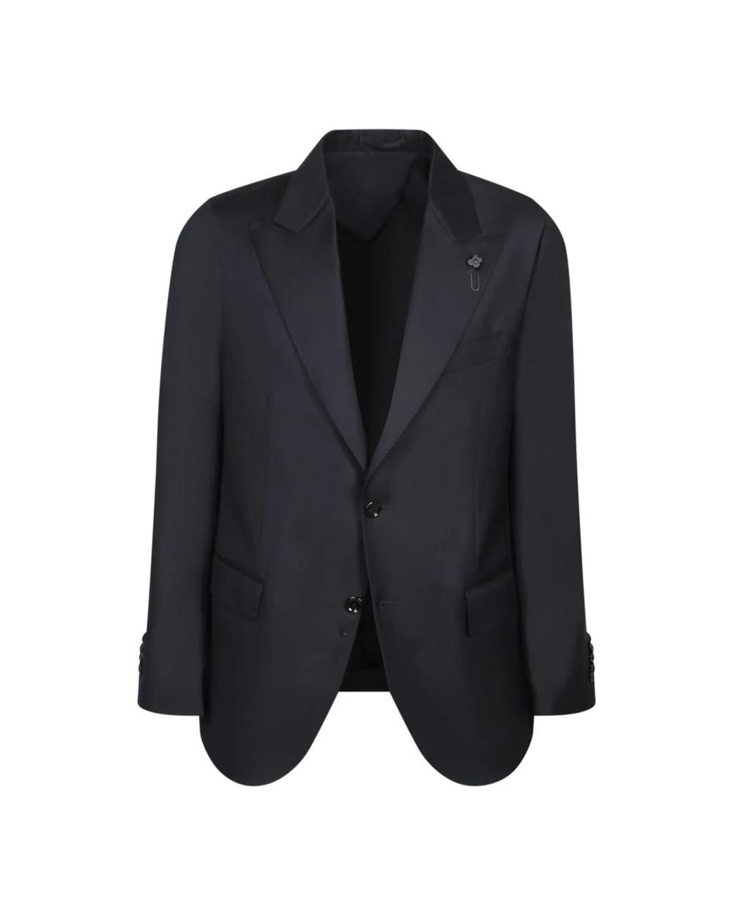 Lardini Black Single Breasted Suits for men