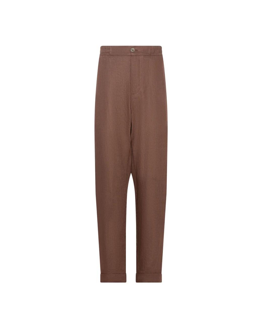 Franzese Collection Cropped Broek in het Brown voor heren