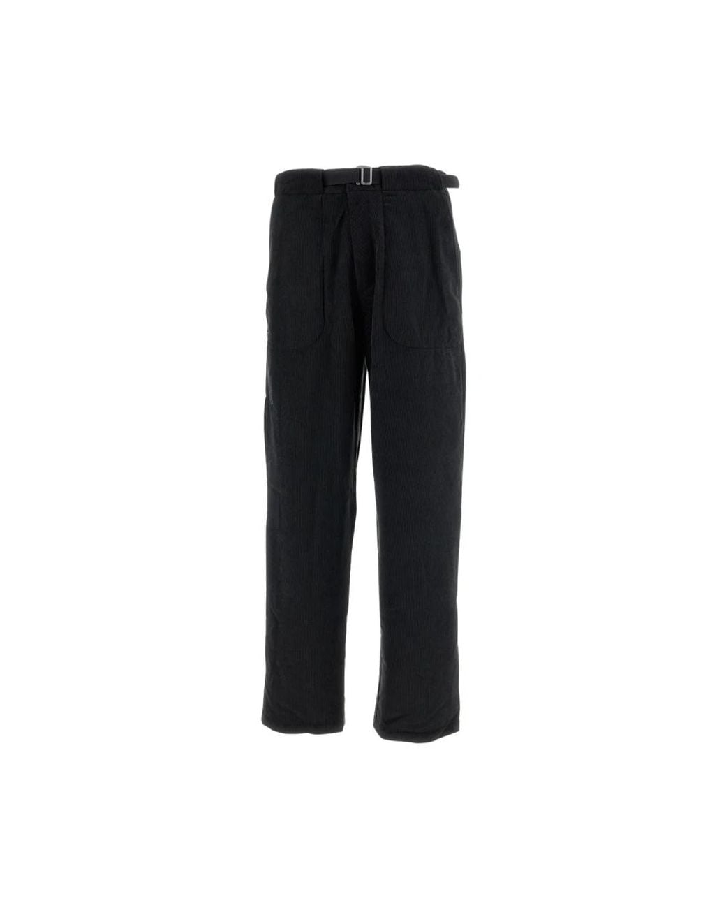 Pas Normal Studios Black Straight Trousers for men