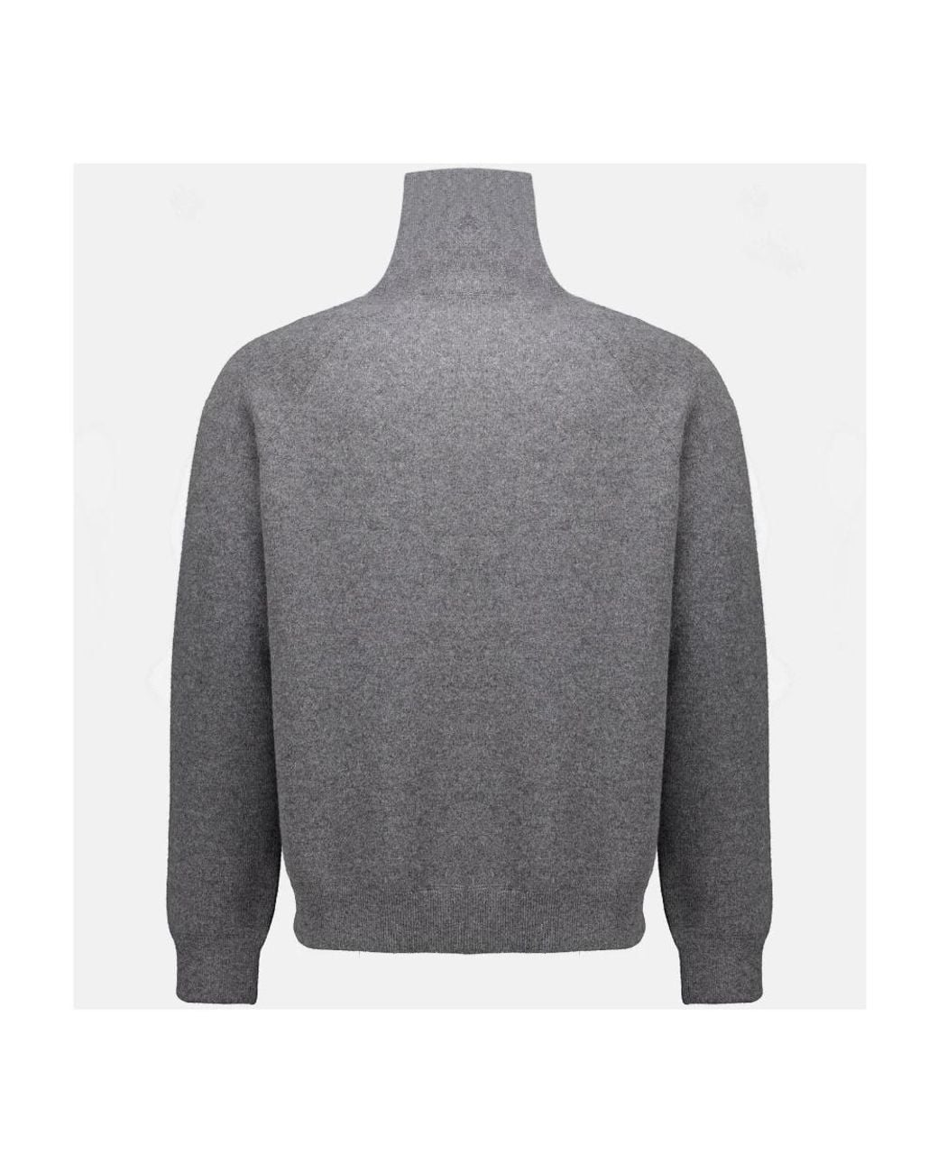 Prada Gray Cashmere Knitwear for men