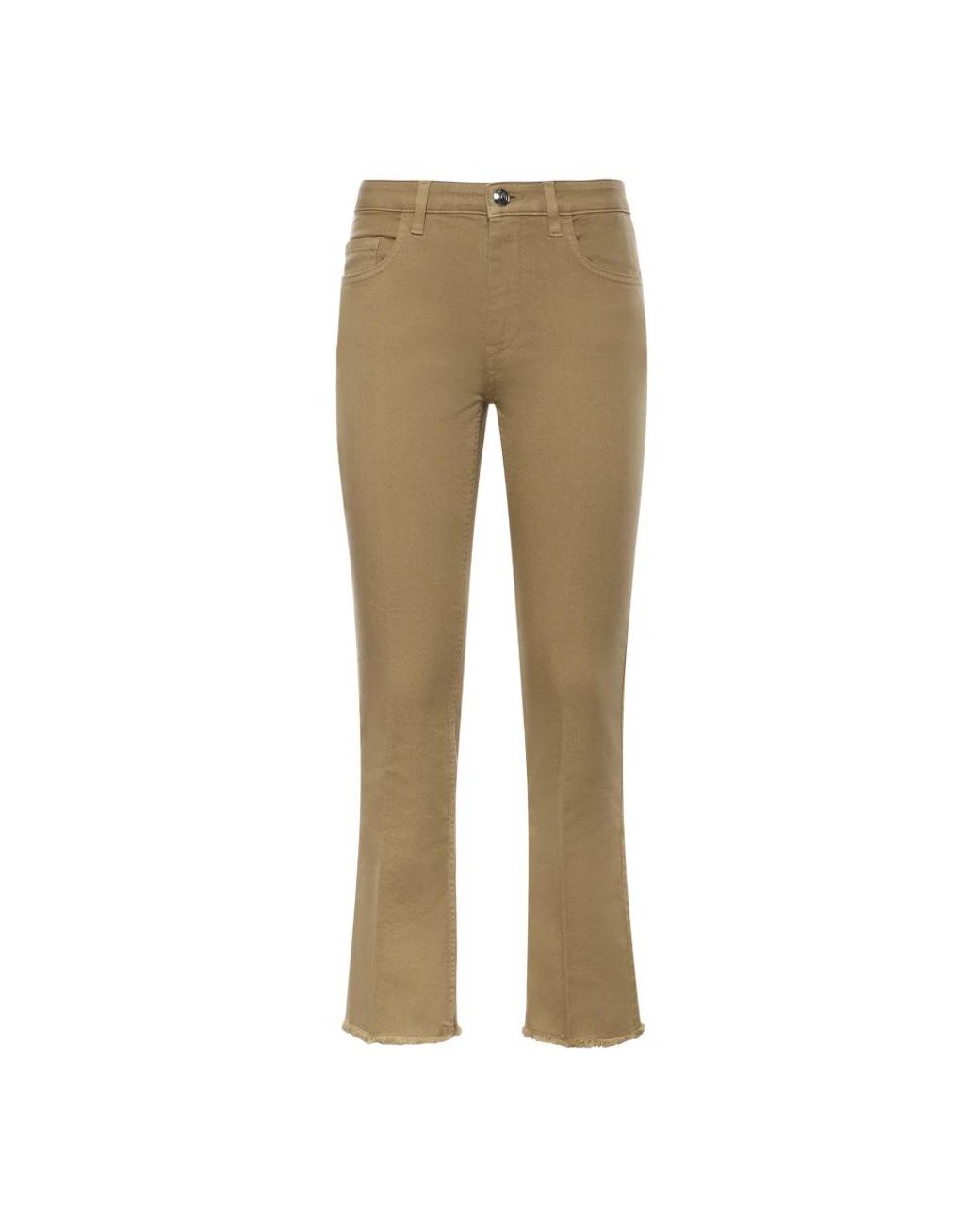 Fay Natural Boot-Cut Jeans