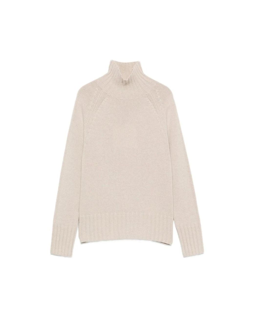 Max Mara Natural Turtlenecks