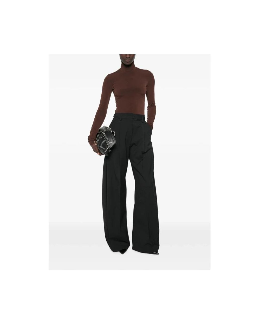 Thelatest Black Wide Trousers