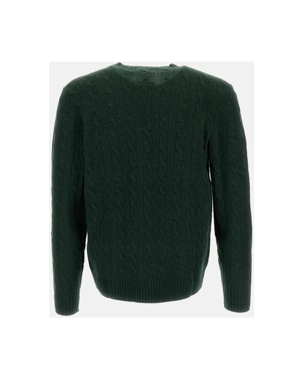 Polo Ralph Lauren Green Round-Neck Knitwear for men