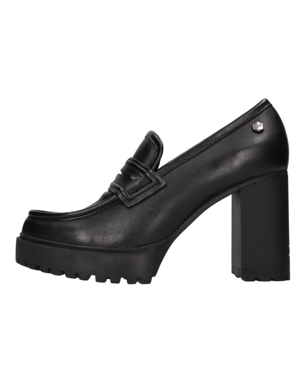 Cult Black Lederschuhe