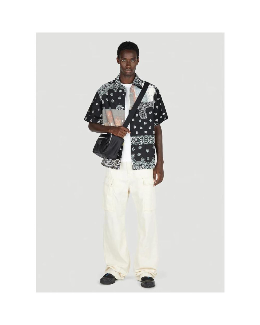 Children of the discordance Black Short Sleeve Shirts for men