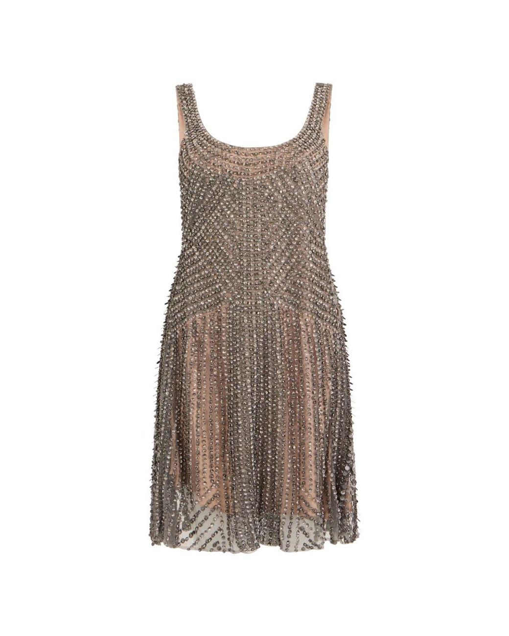 Alberta Ferretti Brown Party Dresses