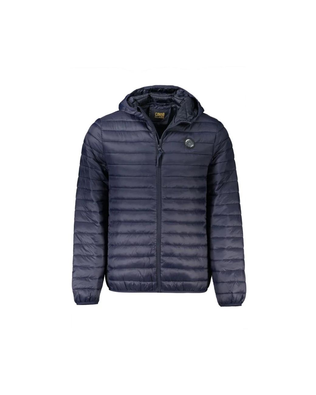 Roberto Cavalli Blue Winter Jackets for men