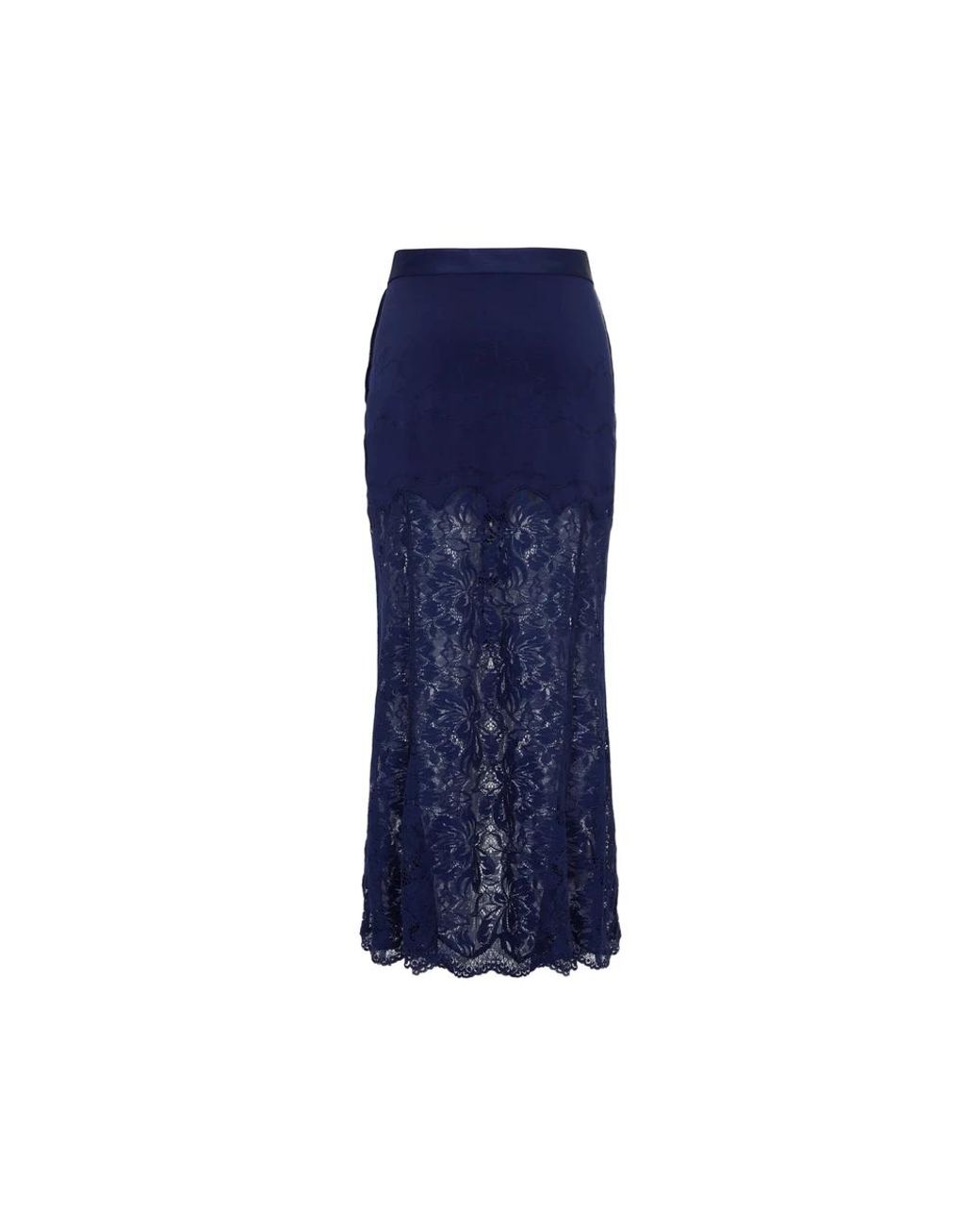 Maxi Skirts Rabanne de color Blue
