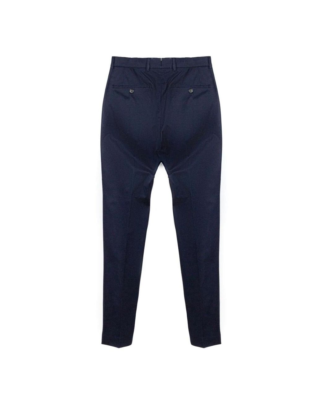 Incotex Blue Slim-Fit Trousers for men