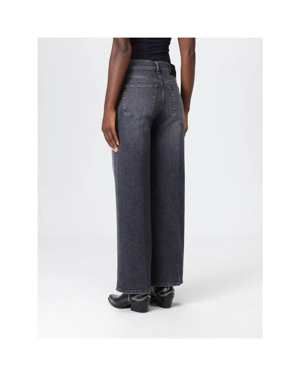 PT01 Blue Wide Jeans