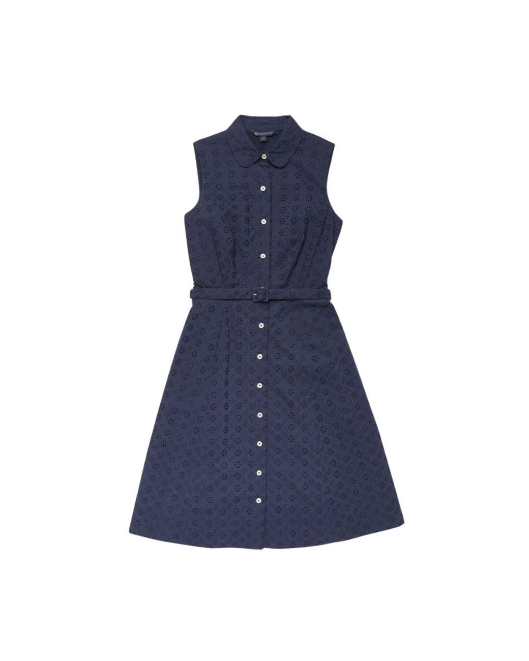 Brooks Brothers Blue Shirt Dresses