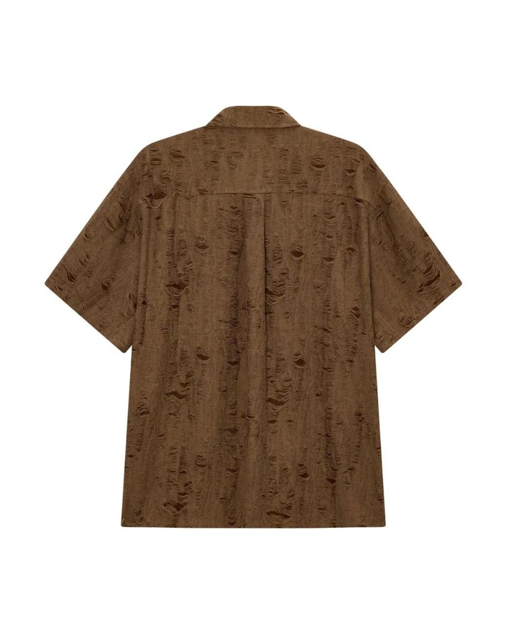 Acupuncture Kurzarmhemd in Brown für Herren
