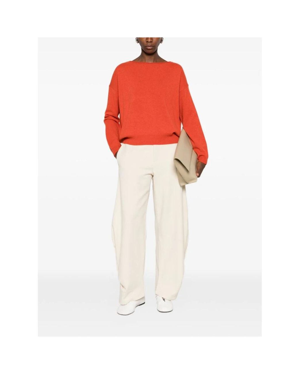 C.T.Plage Red Boat Neck Strickpullover