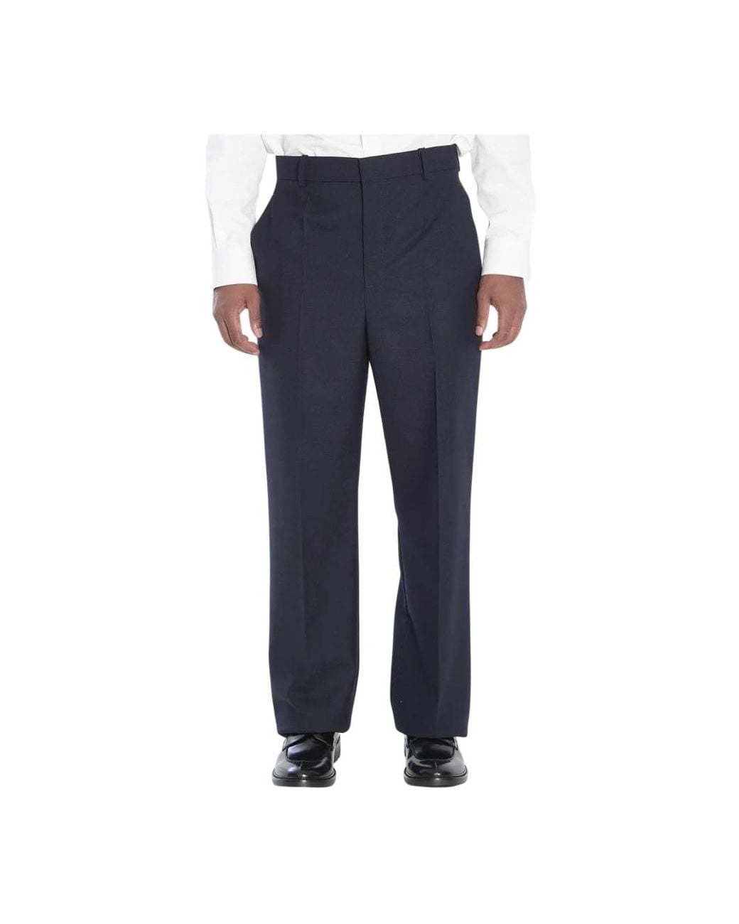 Saint Laurent Blue Suit Trousers for men