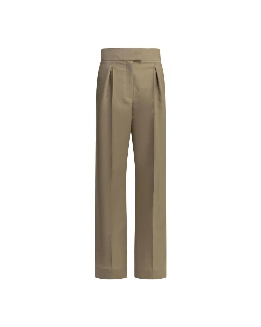 Valentino Green Straight Trousers