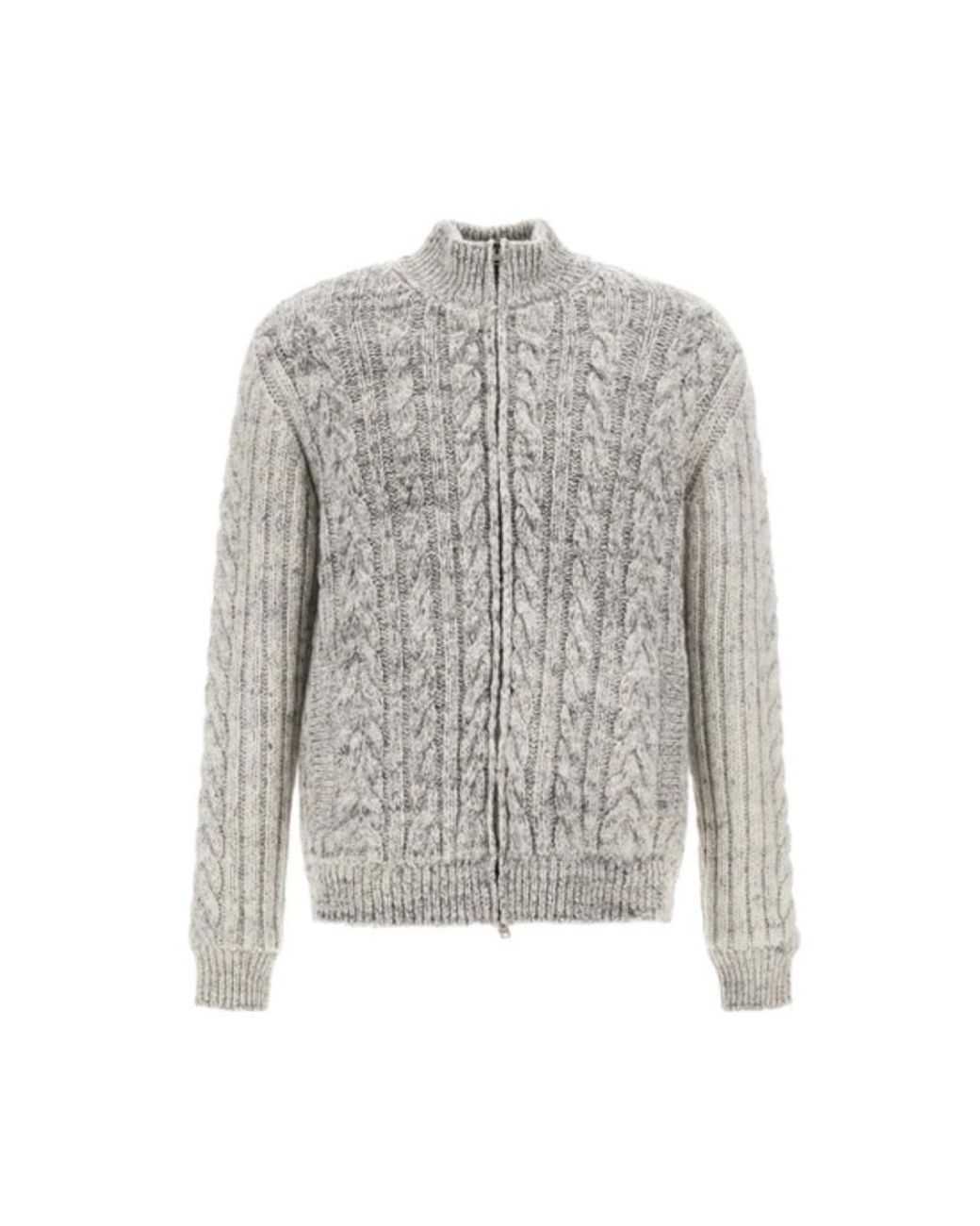 Herno Gray Cardigans for men