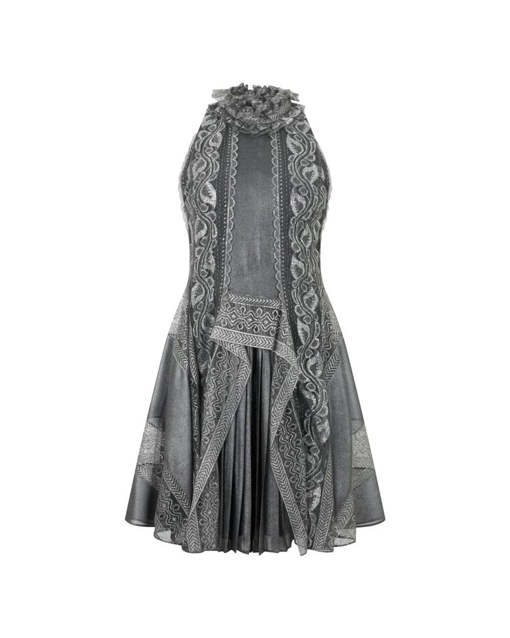 Alberta Ferretti Gray Party Dresses