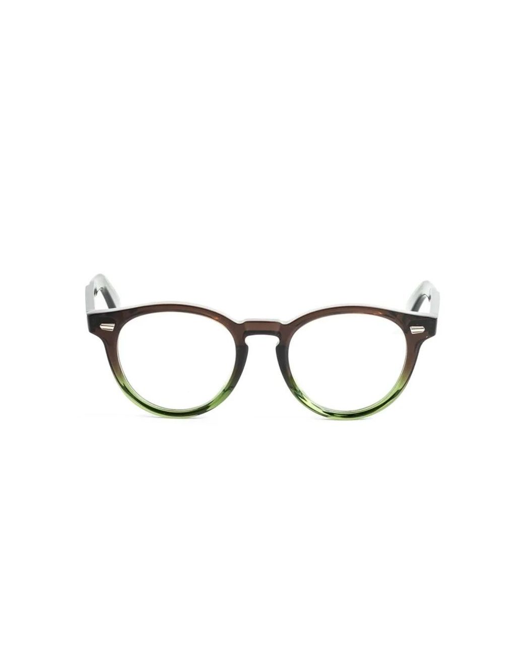 Cutler & Gross Green Glasses for men