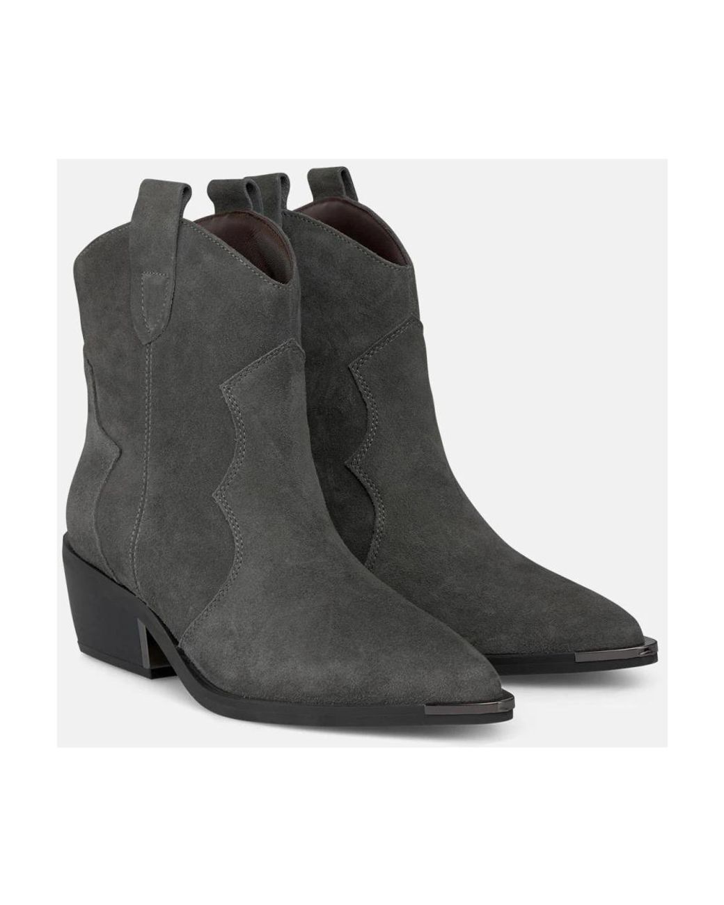 Alma En Pena. Brown Cowboy & Biker Boots