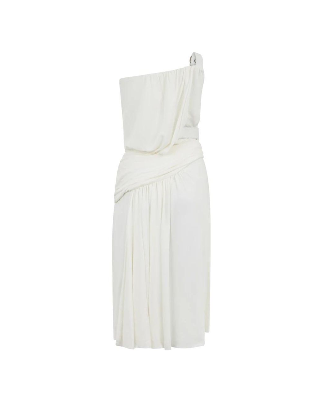 Alberta Ferretti White Midi Dresses