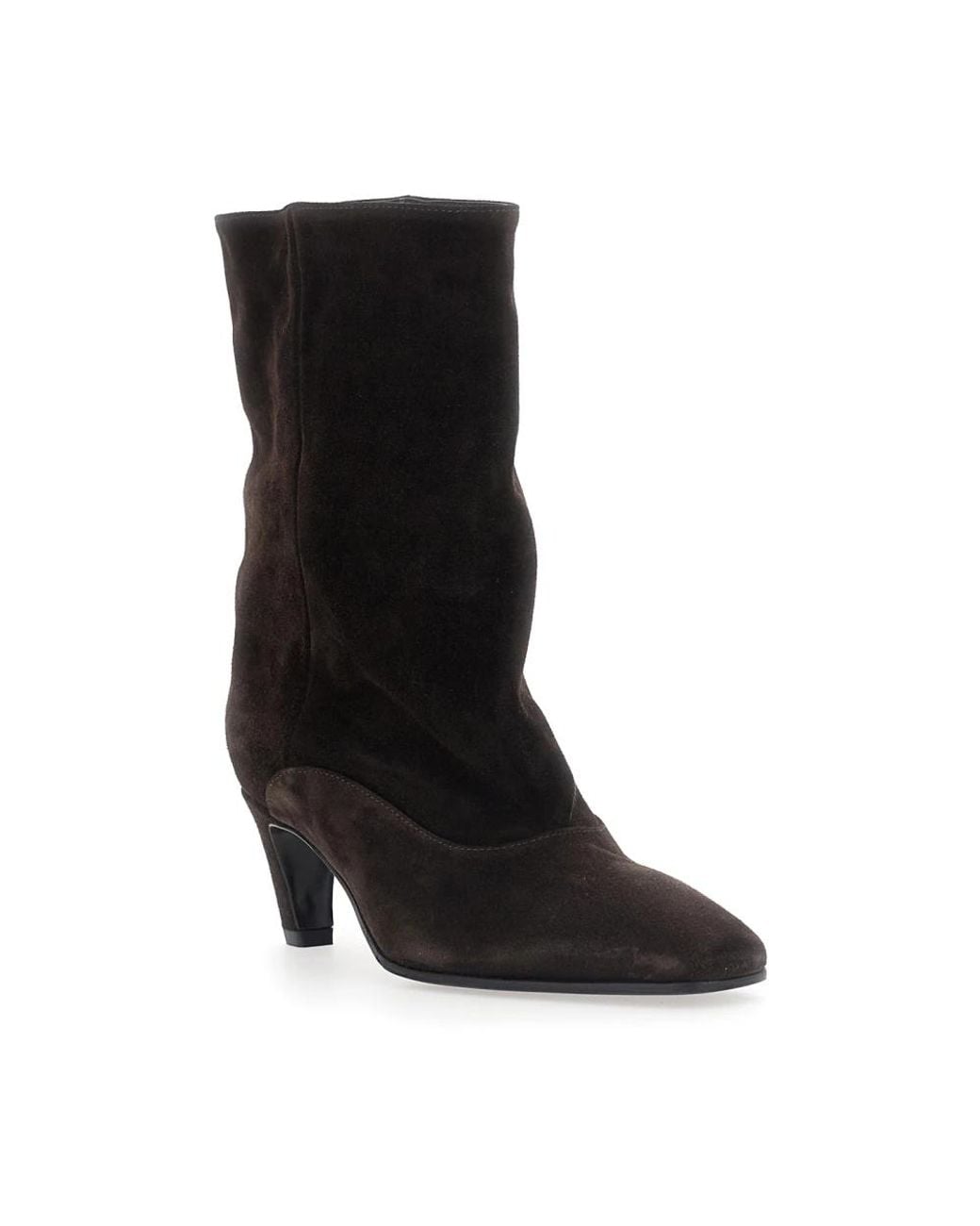 Strategia Black Heeled Boots