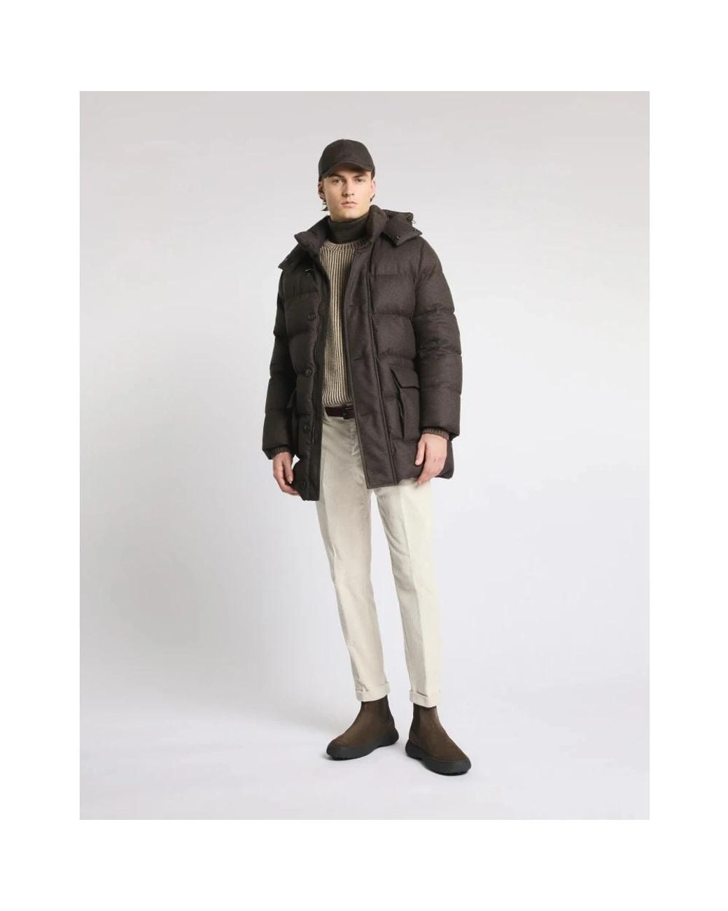 Winter Jackets Fay pour homme en coloris Black