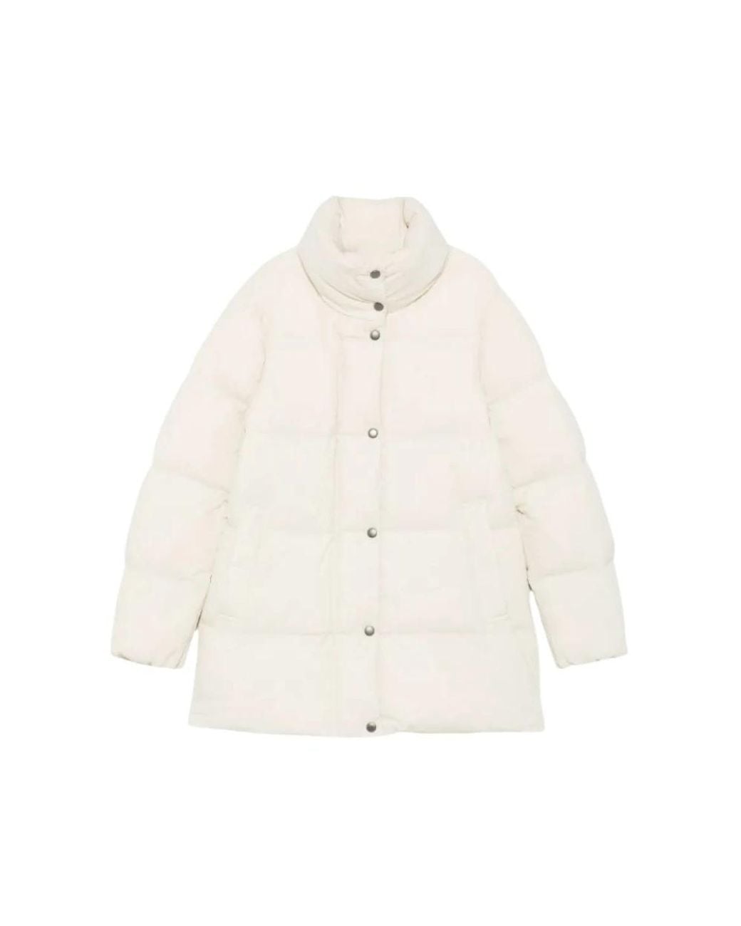 Woolrich White Winter Jackets