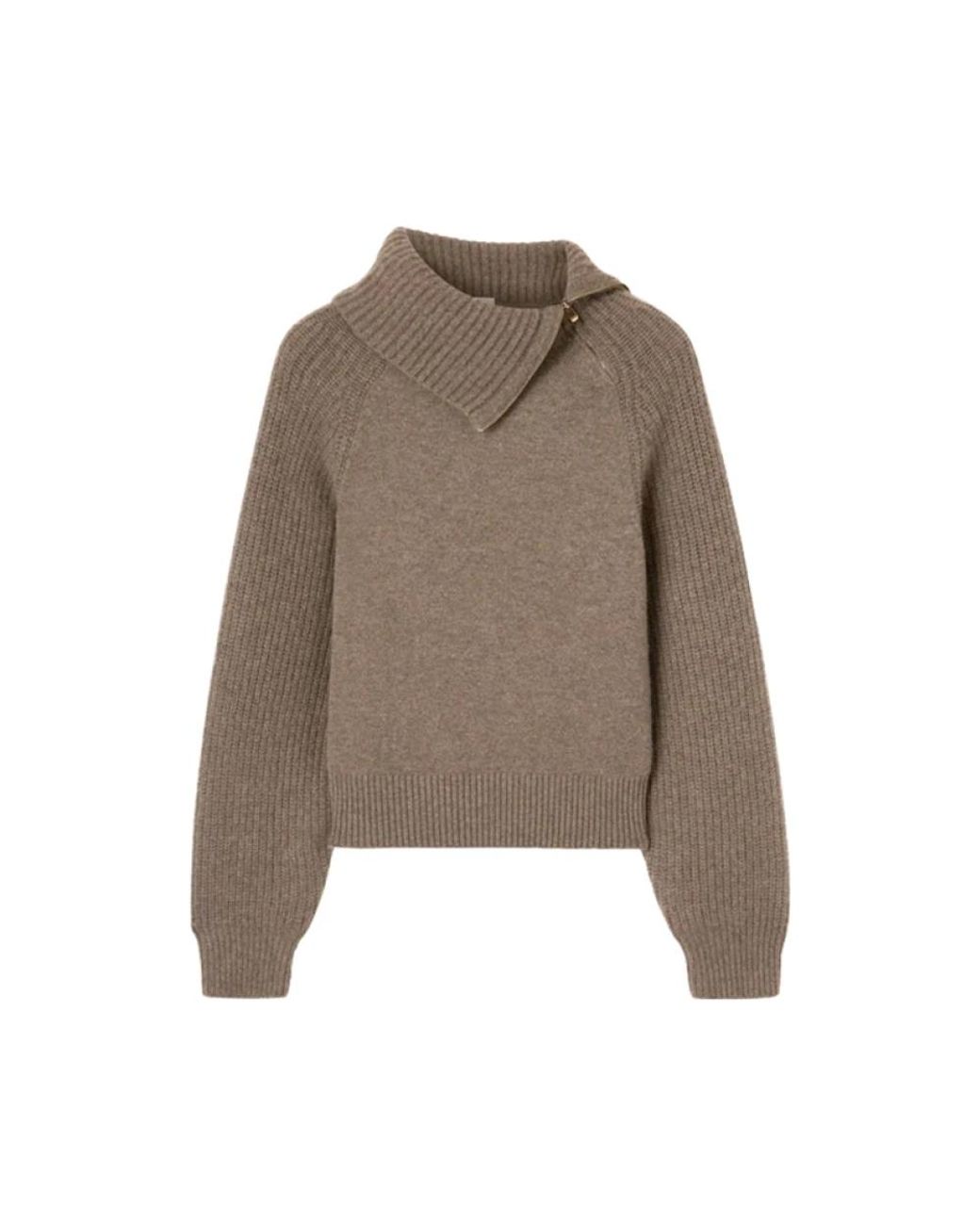 Agnona Brown Cashmere Knitwear