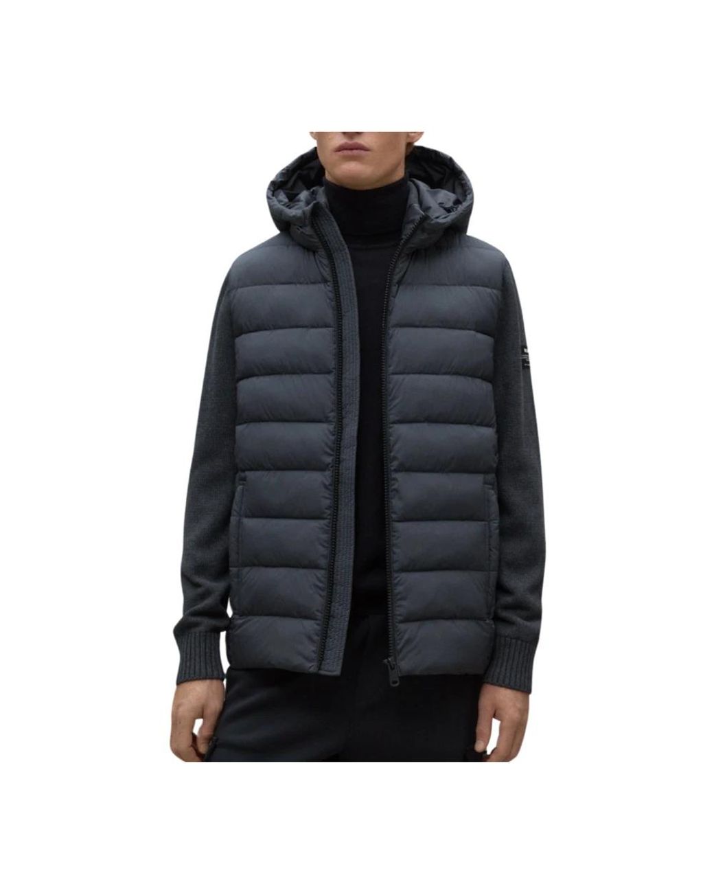 Ecoalf Black Winter Jackets for men