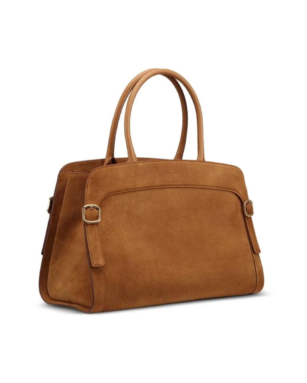 Santoni Brown Handbags