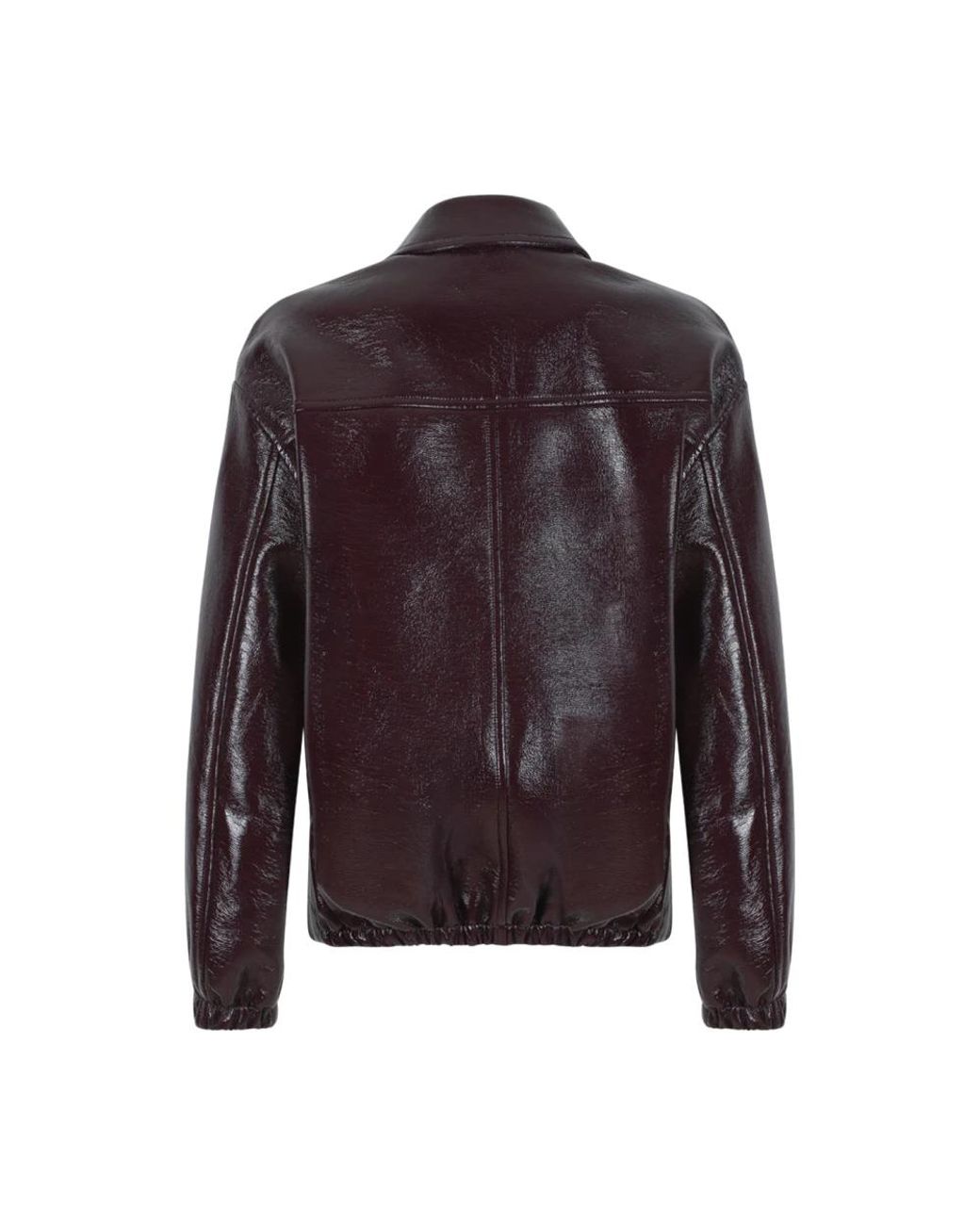 Courreges Brown Leather Jackets