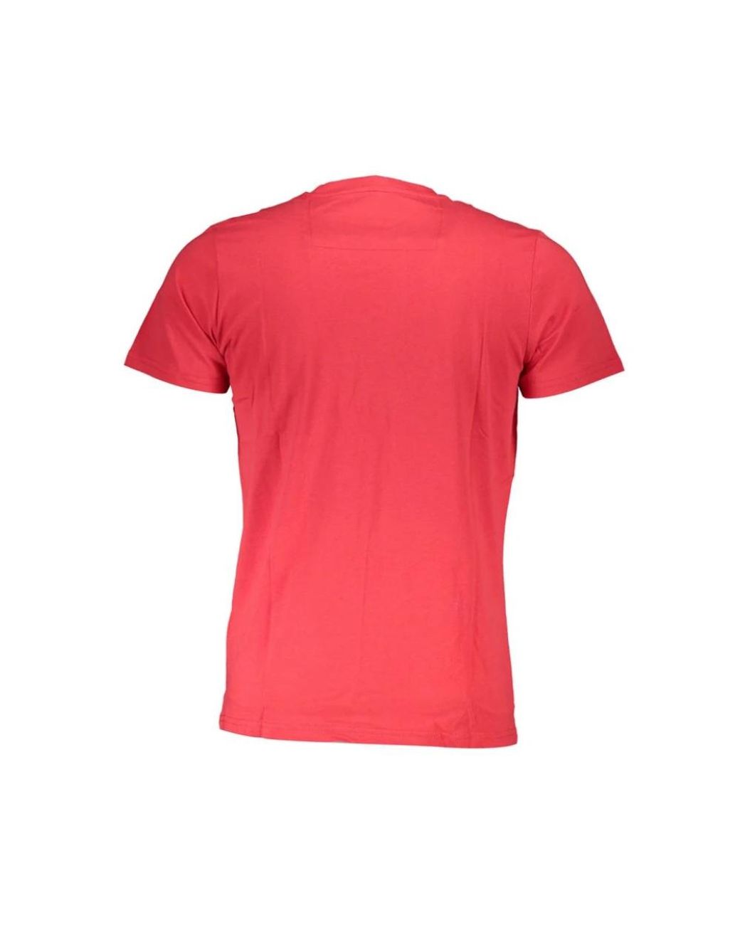Roberto Cavalli Leopard Print Statement Tee in Pink für Herren
