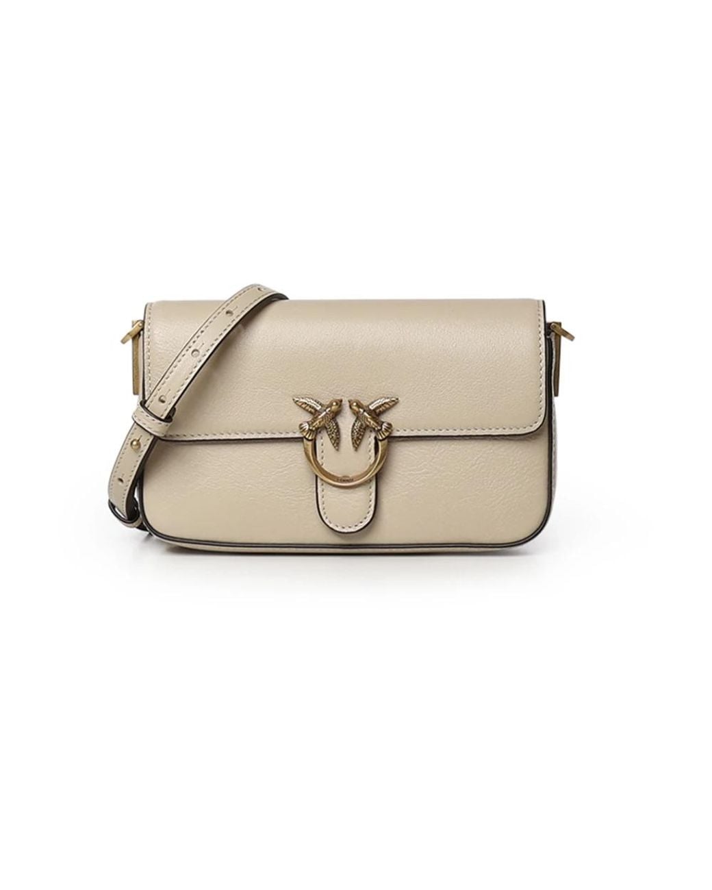 Pinko Natural Cross Body Bags