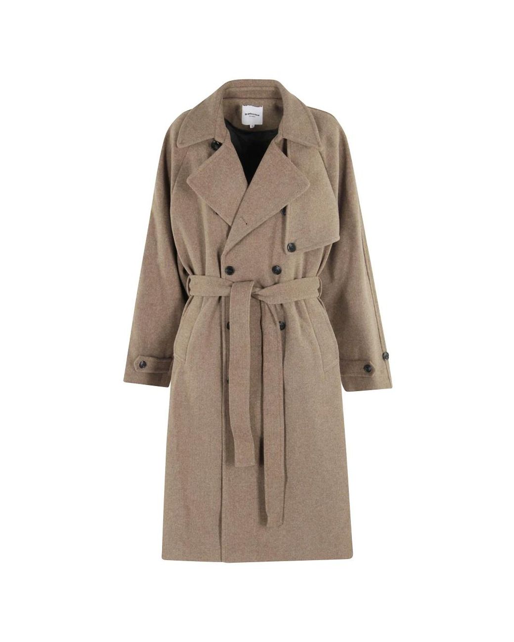 LA PISCINE Brown Trench Coats