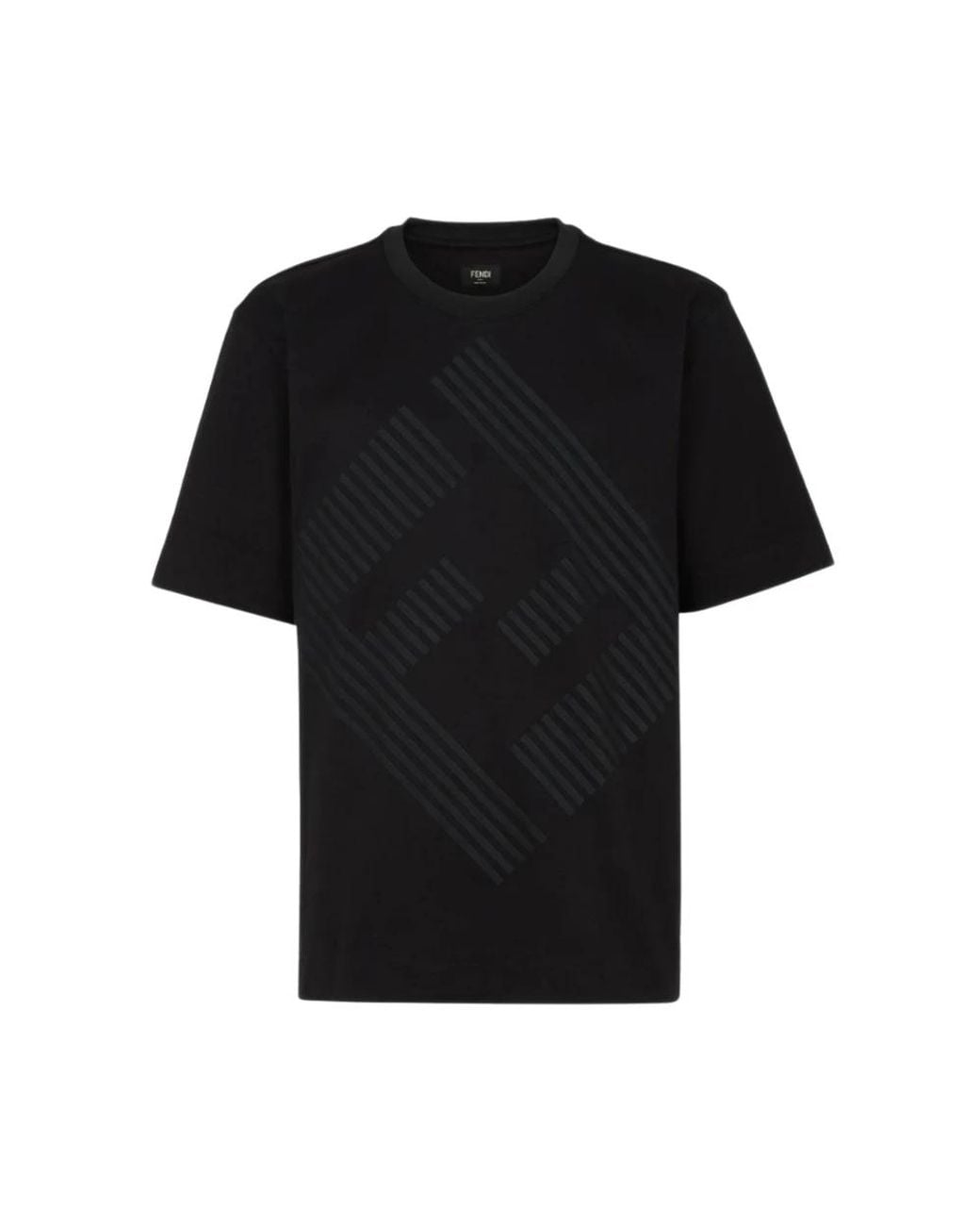 Fendi Black Oversized Tops for men