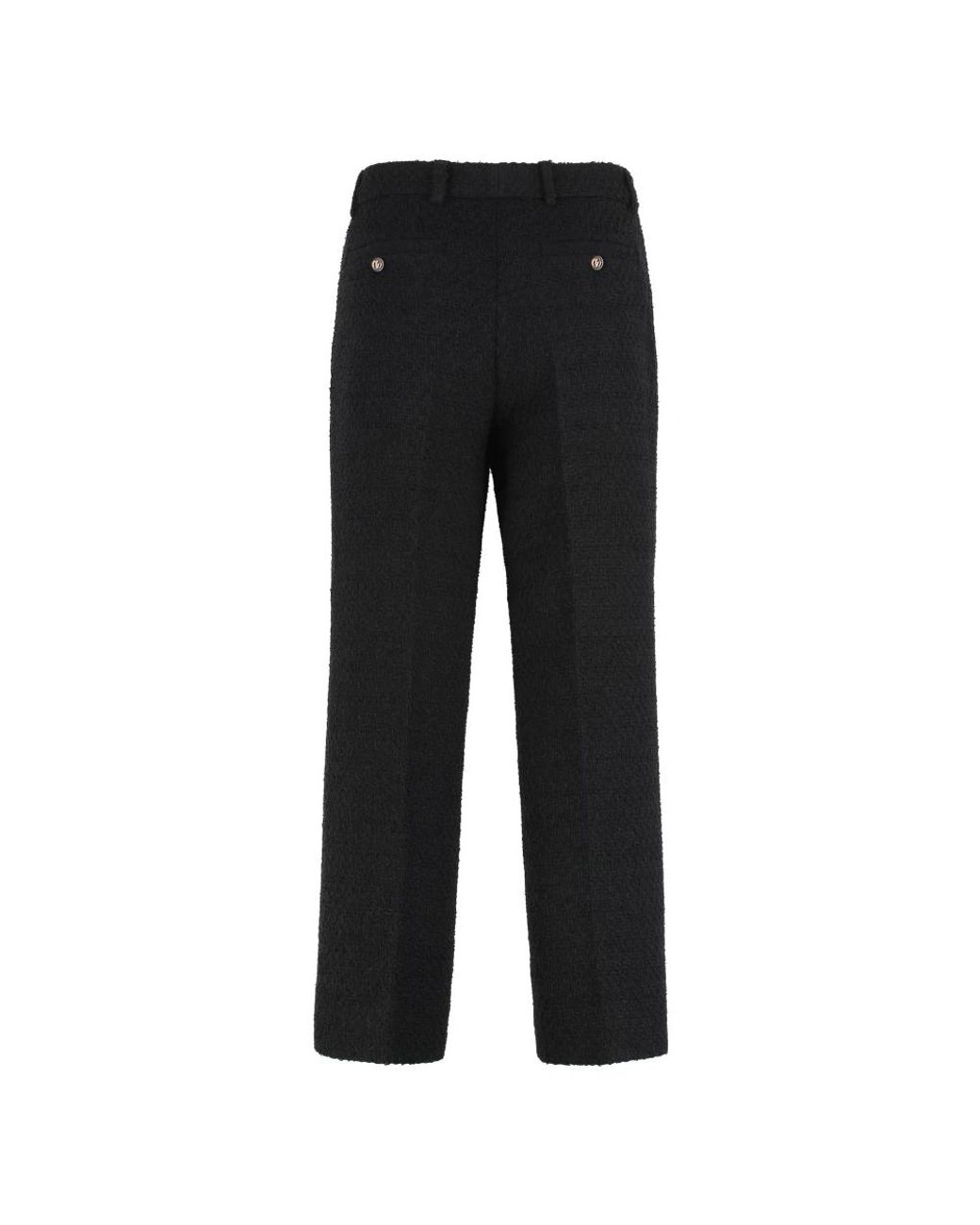 Gucci Black Straight Trousers