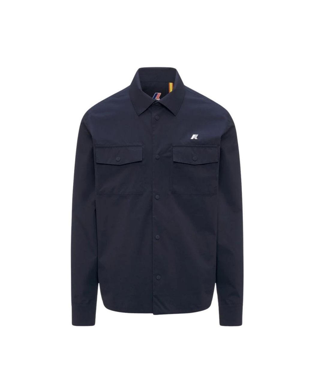 K-Way Blue Casual Shirts for men