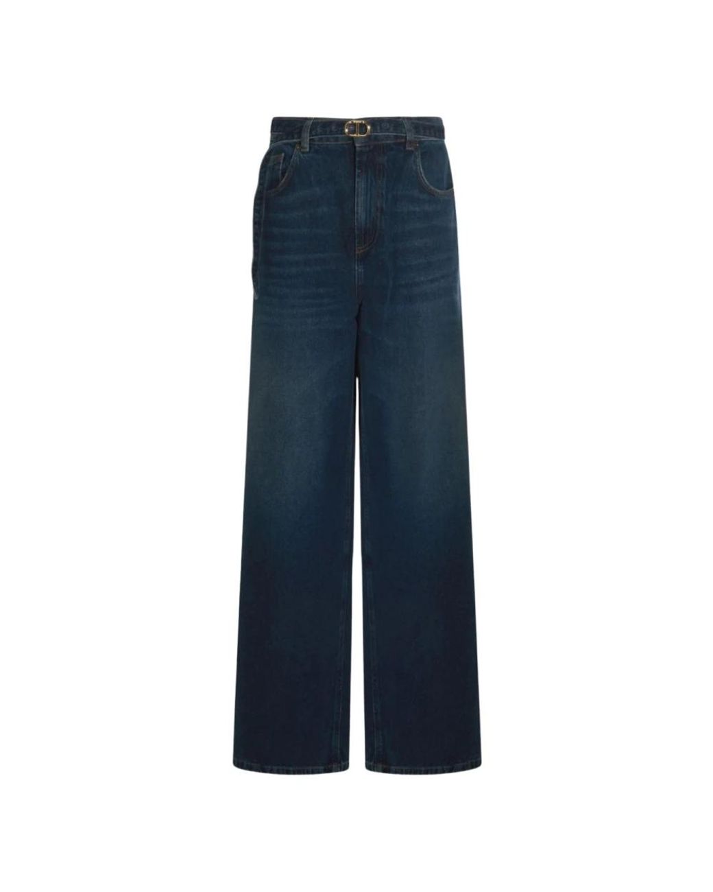 Twinset Blue Wide Jeans