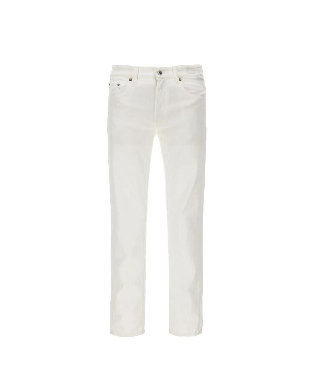 Department 5 White Slim Fit Jeans for men