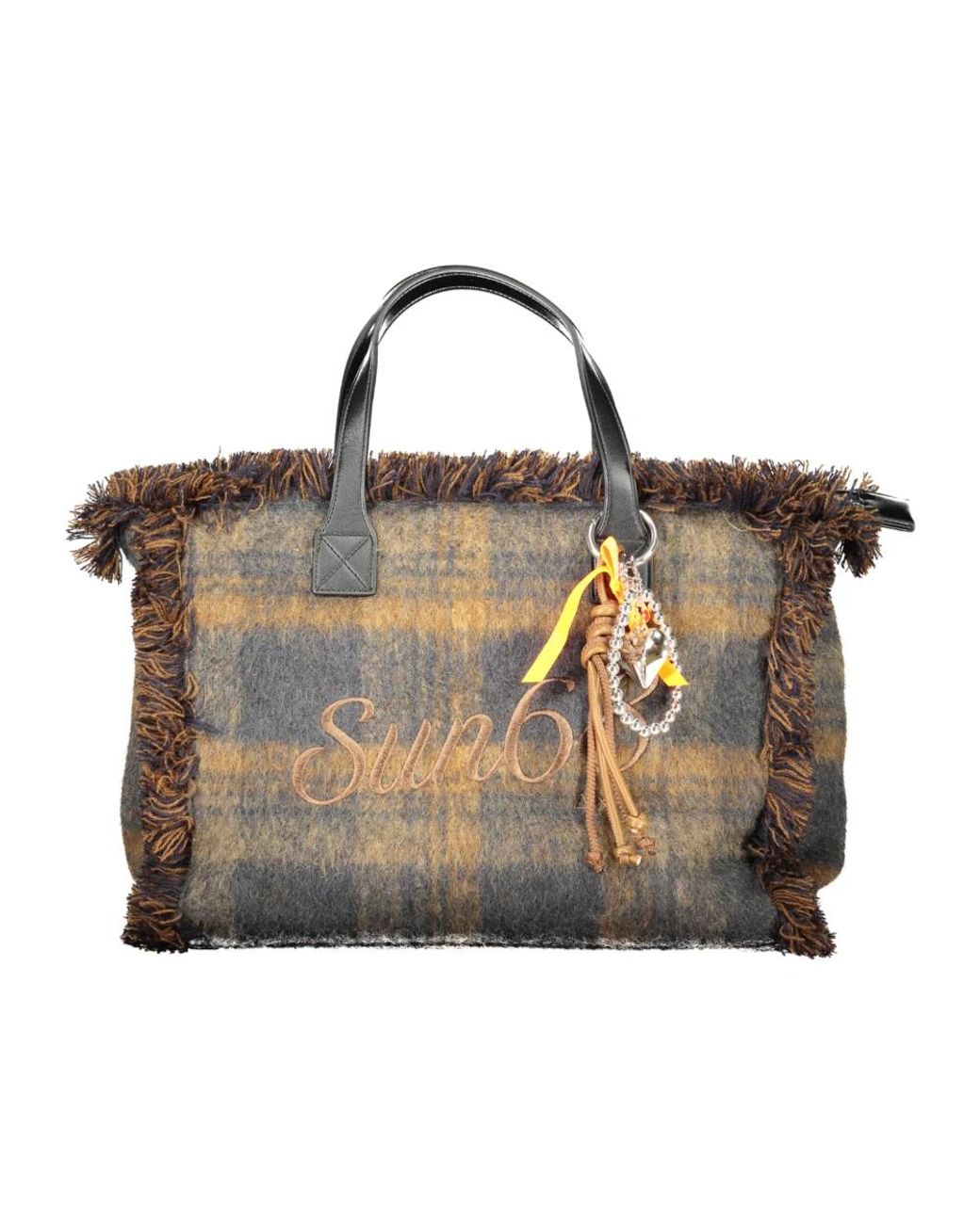 Sun 68 Brown Shopping Bags