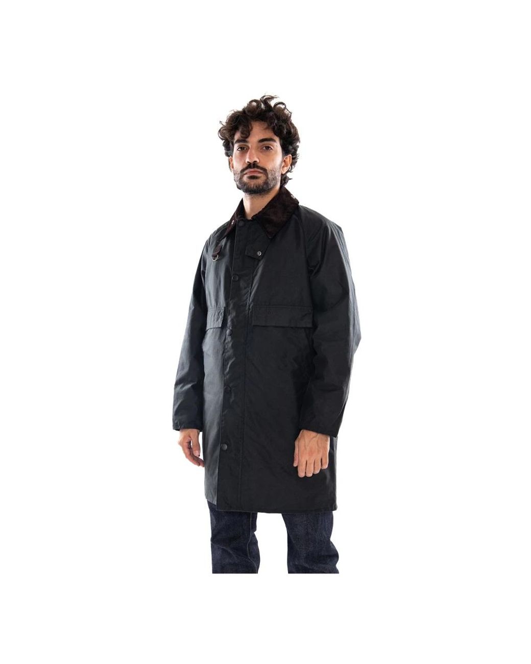 Light Jackets di Barbour in Black da Uomo