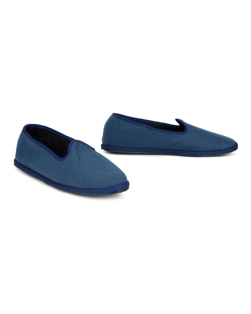Fedeli Blue Loafers for men