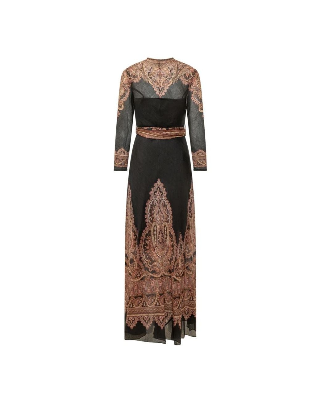 Maxi Dresses Zimmermann de color Brown