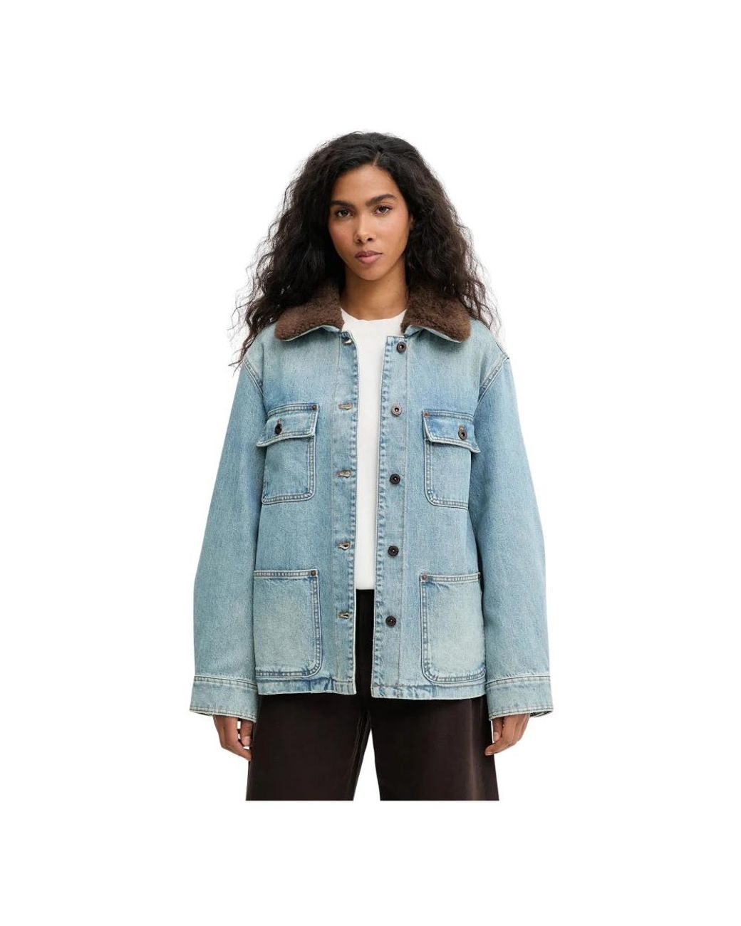 Denim Jackets Miss Sixty de color Blue