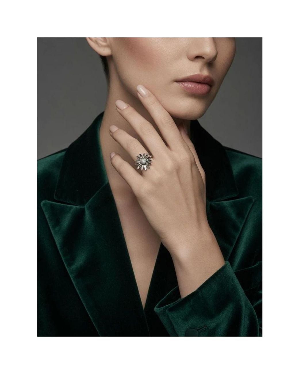 Pandora White Rings