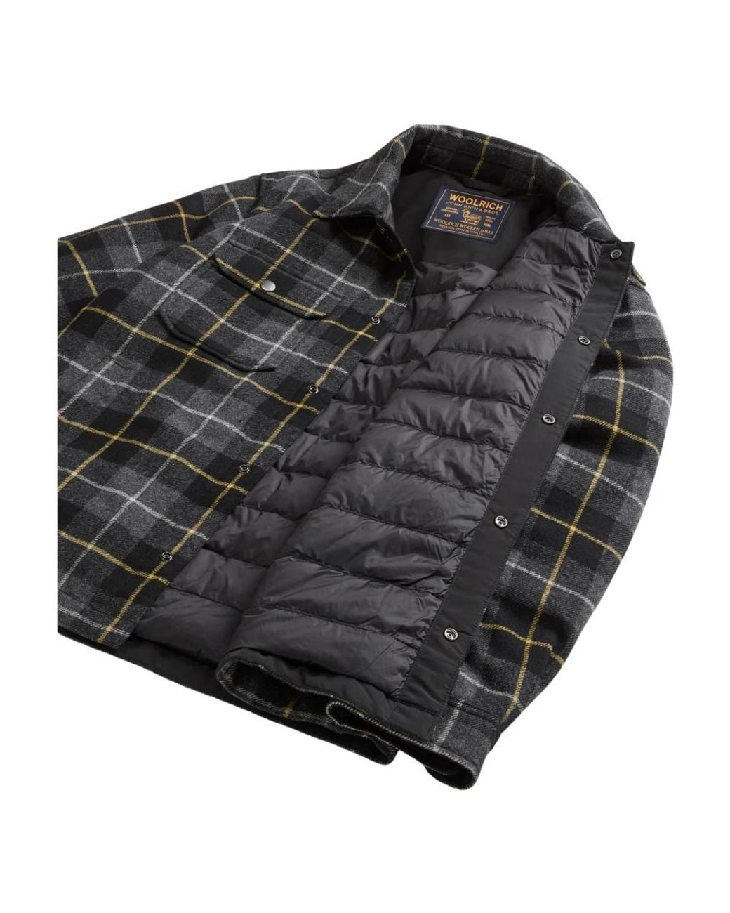 Light Jackets Woolrich de hombre de color Black