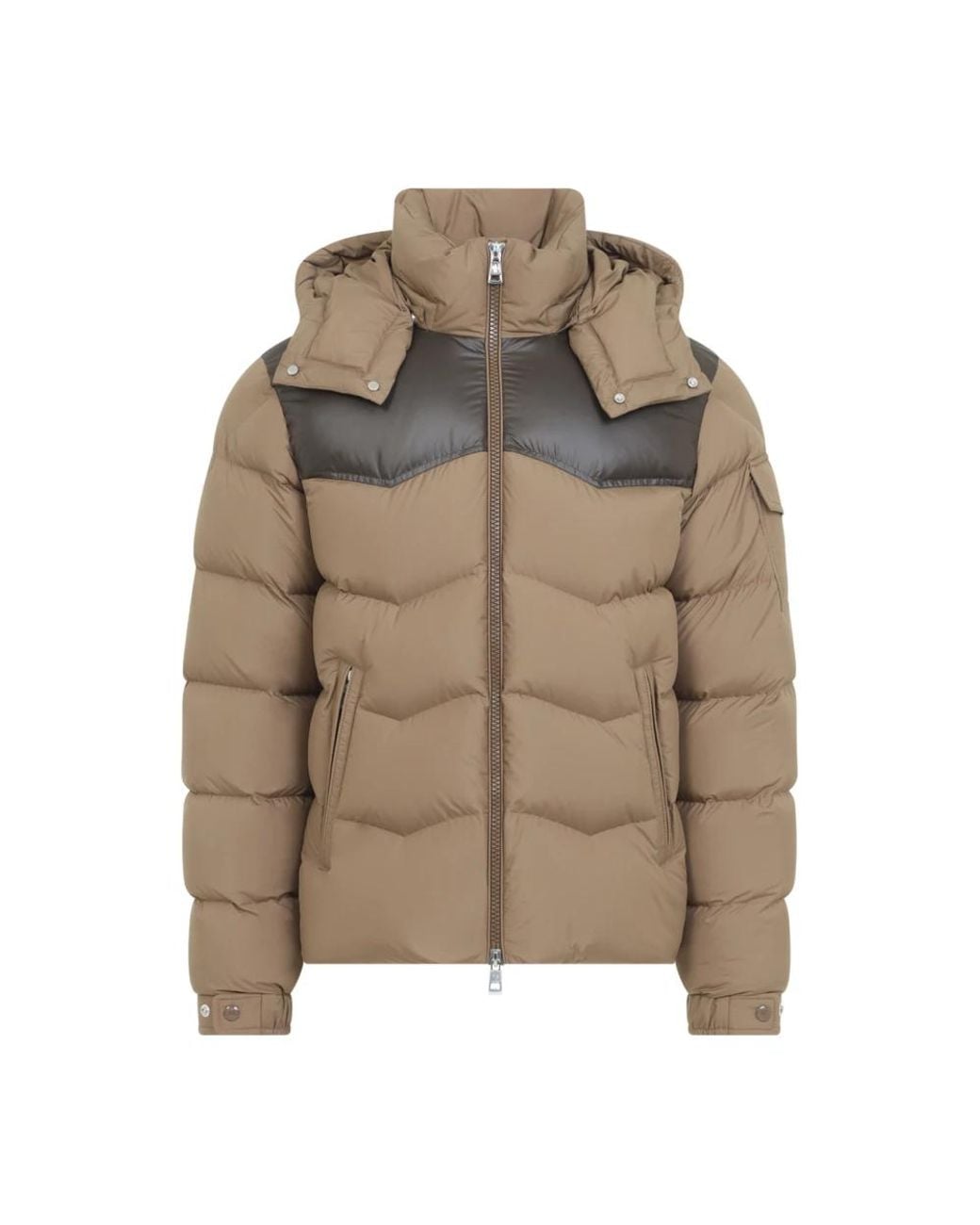 Winter Jackets Moncler de hombre de color Brown